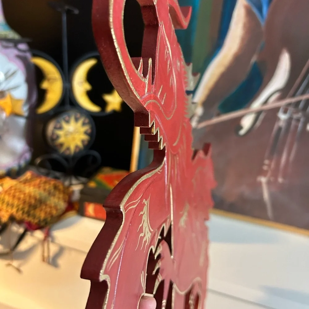 Fierce Red Dragon Wall Decor Indonesia - Picture 11 of 12